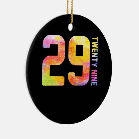 Décoration En Céramique 29 Ans Vingt-Neuf (Droite)