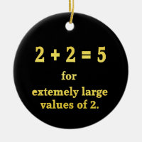 2 + 2 = 5 Blague Mathématique Drôle