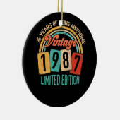 Décoration En Céramique 35 Ans D'Être Impressionnant En 1987 35e Anniversa (Droite)