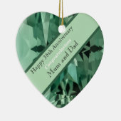 Décoration En Céramique 38e anniversaire du Mariage Beryl (Droite)