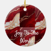 Décoration En Céramique 3D Double-Sided Ceramic Christmas Ornament (Dos)