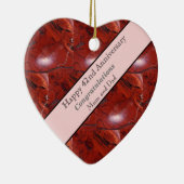 Décoration En Céramique 42e anniversaire Jasper (Droite)