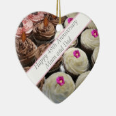 Décoration En Céramique 49e anniversaire du Mariage (Droite)