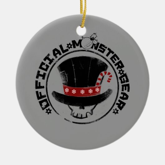 Décoration En Céramique 4 petits monstres - logo de vacances d'Andy (Devant)