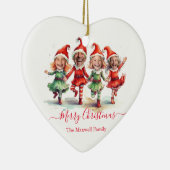 Décoration En Céramique 4 Photos elfes de Noël (Droite)