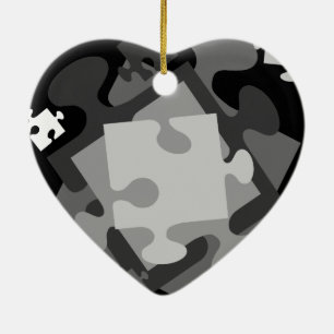 Décoration En Céramique 4 Pièces de scie