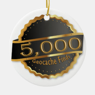 DÉCORATION EN CÉRAMIQUE 5000 TROUVE LE PRIX GÉOCACHING ACHIEVEMENT