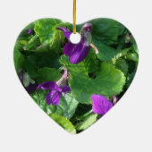 Décoration En Céramique 58e anniversaire du Mariage (Dos)