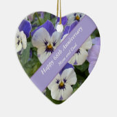 Décoration En Céramique 68e anniversaire modifiable (Droite)