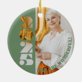 Décoration En Céramique 70e anniversaire cadeau Né en 1955 (Dos)