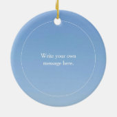 Décoration En Céramique 70th Platinum Wedding Anniversary heart balloons (Dos)