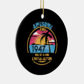 Décoration En Céramique 75 ans Awesome depuis 1947 75e anniversaire (Droite)