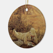 Décoration En Céramique 94 Degrés à l'ombre, Sir Lawrence Alma Tadema (Gauche)