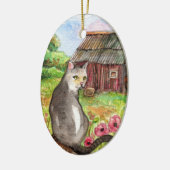 Décoration En Céramique À la grange (Gauche)