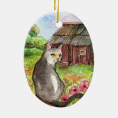 Décoration En Céramique À la grange (Dos)