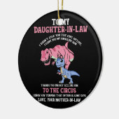 Décoration En Céramique À ma belle-fille (Gauche)