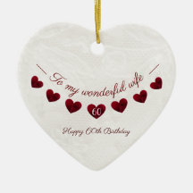 À ma merveilleuse femme, 60e anniversaire romantiq
