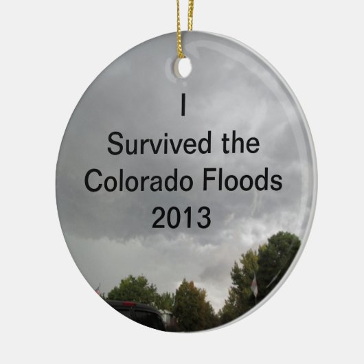 Décoration En Céramique A survécu à l'ornement d'inondations (Gauche)