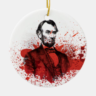 Décoration En Céramique Abraham Lincoln