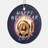 Décoration En Céramique Abstrait moderne Bonne année 2023 Photo (Gauche)