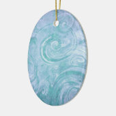 Décoration En Céramique Abstraites perles peintes (Gauche)