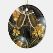 Décoration En Céramique Acclamations de Noël (Gauche)