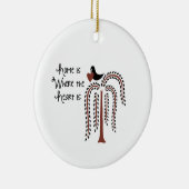 Décoration En Céramique Accueil Coeur (Droite)