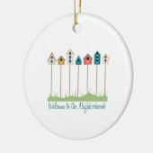 Décoration En Céramique Accueil de quartier (Gauche)