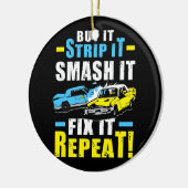 Décoration En Céramique Acheter Strip Smash Fixer Répéter Racing Devis Dem (Gauche)