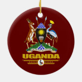 Décoration En Céramique Acte d'Ouganda (Dos)