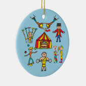 Décoration En Céramique Actes du cirque (Droite)