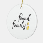 Décoration En Céramique ADN de la famille trouvé (Gauche)