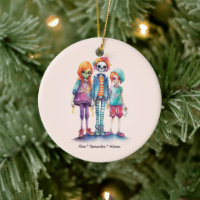 Adorable Pastel Zombie Trio - Joli Halloween