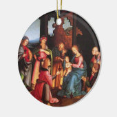 DÉCORATION EN CÉRAMIQUE ADORATION DE LA MAGI (Gauche)