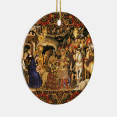 Décoration En Céramique ADORATION DE MAGI Gentile Da Fabriano, Noël (Droite)