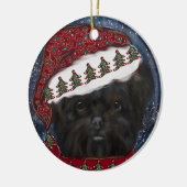 Décoration En Céramique Affenpinscher  (Gauche)