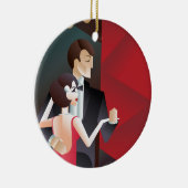 Décoration En Céramique Affiche de style géométrique Art déco (Droite)