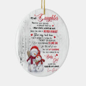 Décoration En Céramique Afficher l'amour à la fille (Droite)