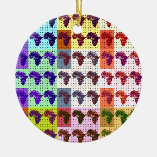 Décoration En Céramique Africas (Devant)