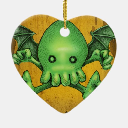 Décoration En Céramique Agenouillement mignon de Cthulhu Chibi avant moi (Devant)