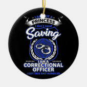 Décoration En Céramique Agent correctionnel Agent correctionnel (Devant)