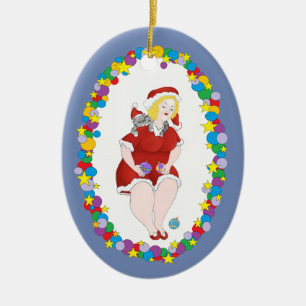 Décoration En Céramique Aide de Kitty de Noël