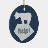 Décoration En Céramique Aidez l'ours polaire (Droite)