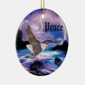 Décoration En Céramique Aigle chauve (Droite)