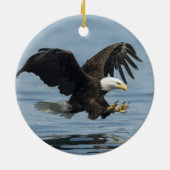 Décoration En Céramique Aigle en approche (Dos)