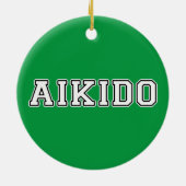 Décoration En Céramique Aikido (Dos)