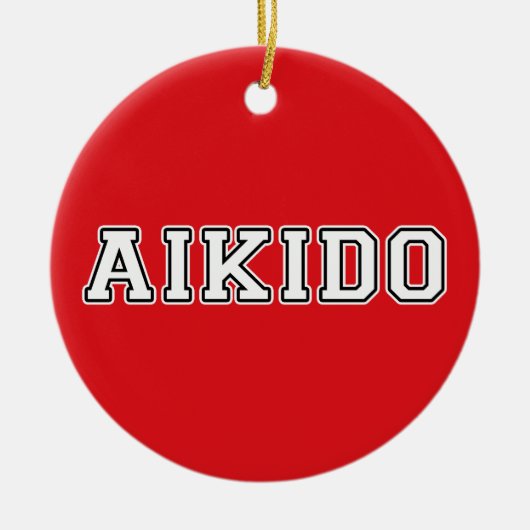 Décoration En Céramique Aikido (Devant)