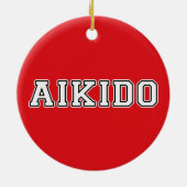 Décoration En Céramique Aikido (Dos)