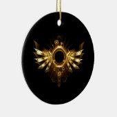 Décoration En Céramique Ailes de Steampunk (Droite)