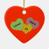 Décoration En Céramique Aimé par Nana (Dos)